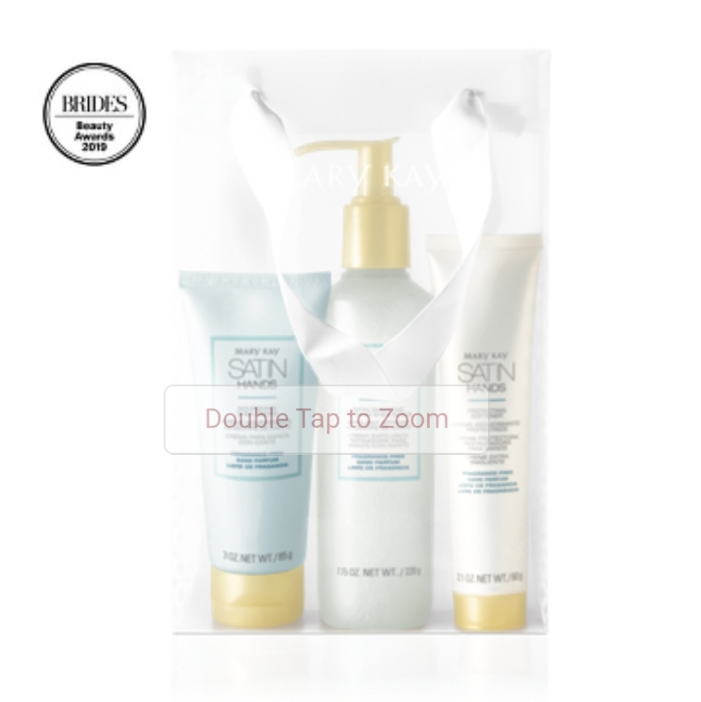 Mary Kay Satin Hands Set Fragrance-Free NIB
